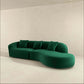 Elijah Japandi Style Curvy Sectional Sofa - Revel Sofa 