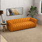 Elrosa MCM Channel Tufted Sofa 88", Leather or Boucle - Revel Sofa 