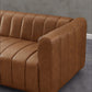 Elrosa MCM Channel Tufted Sofa 88", Leather or Boucle - Revel Sofa 