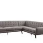 Essick MCM Corner Sectional Tufted Sofa 108" - Revel Sofa 