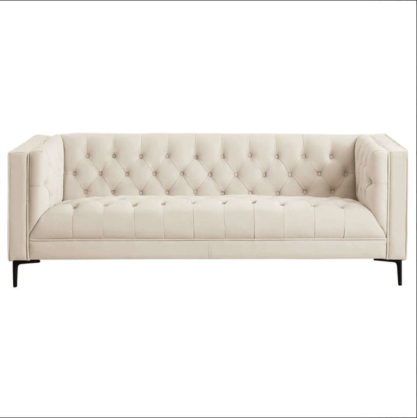 Evelyn MCM Tufted Chesterfield Sofa 88