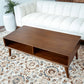 Hazel MCM Style Walnut Wood Coffee Table - Revel Sofa 