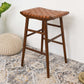 Maya Genuine Strapped Leather Bar Counter Stool (30") - Revel Sofa 