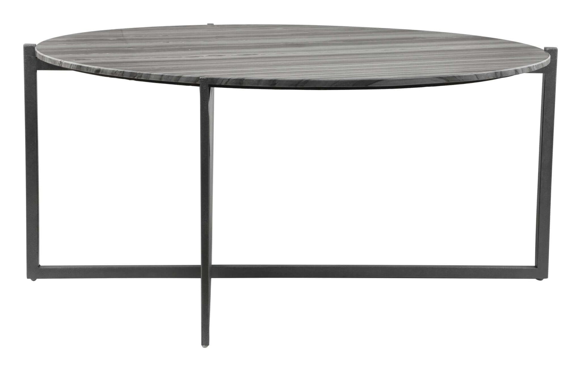 Mcbride Round Marble Top Center Coffee Table - Revel Sofa 