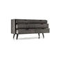 MidCentury Modern Gray Solid Wood Six Drawer Double Dresser 61" - Revel Sofa 