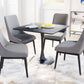 Molly Sleek Square Top Dining Table (Various Color Options) - Revel Sofa 