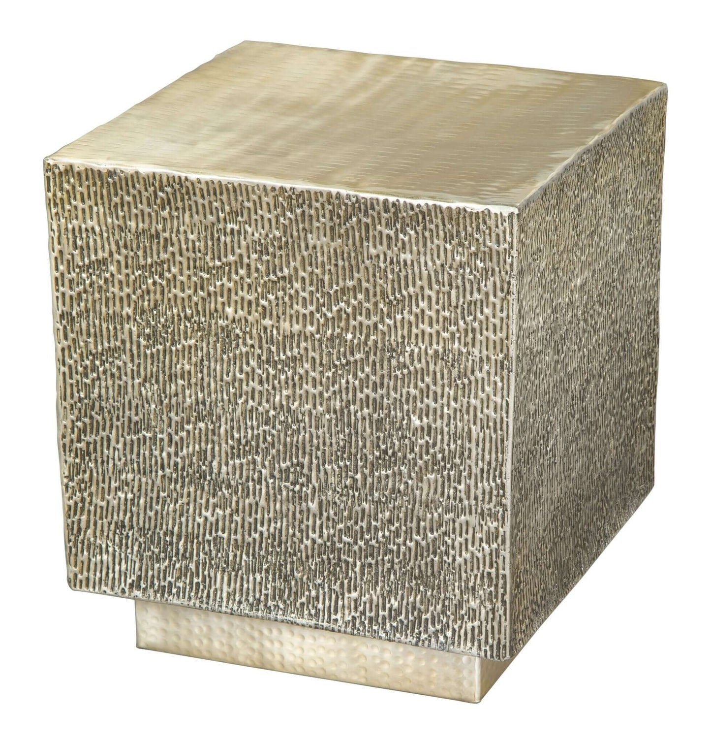 Mono Side End Accent Table in Gold - Revel Sofa 