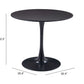 Opus Round Top Dining Table in Variety of Colors - Revel Sofa 