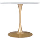 Opus Round Top Dining Table in Variety of Colors - Revel Sofa 