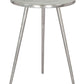 Politik Modern Silver Metallic End Side Table - Revel Sofa 