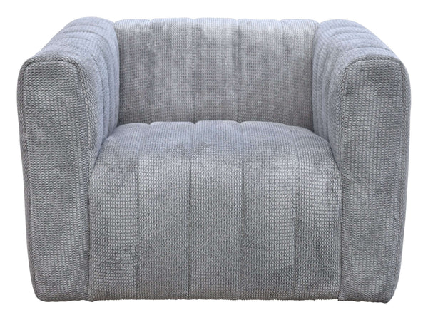 Puerto Plata Channel Tufted Luxury Polyester Fabric Lounge Chair - Revel Sofa 