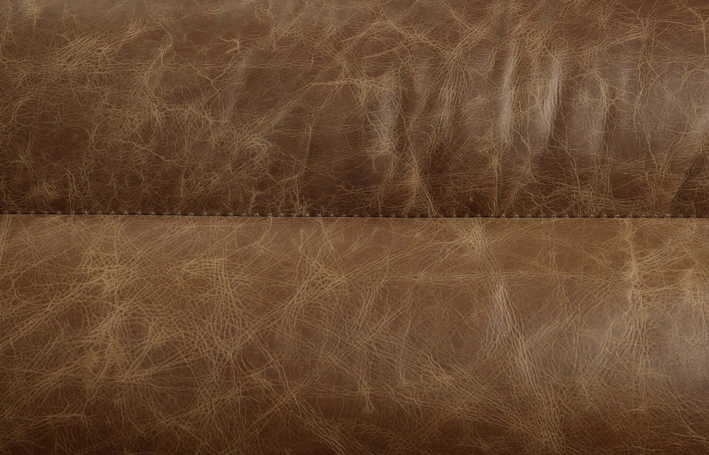 Rafer Genuine Top-Grain Leather Sofa Couch 95” - Revel Sofa 