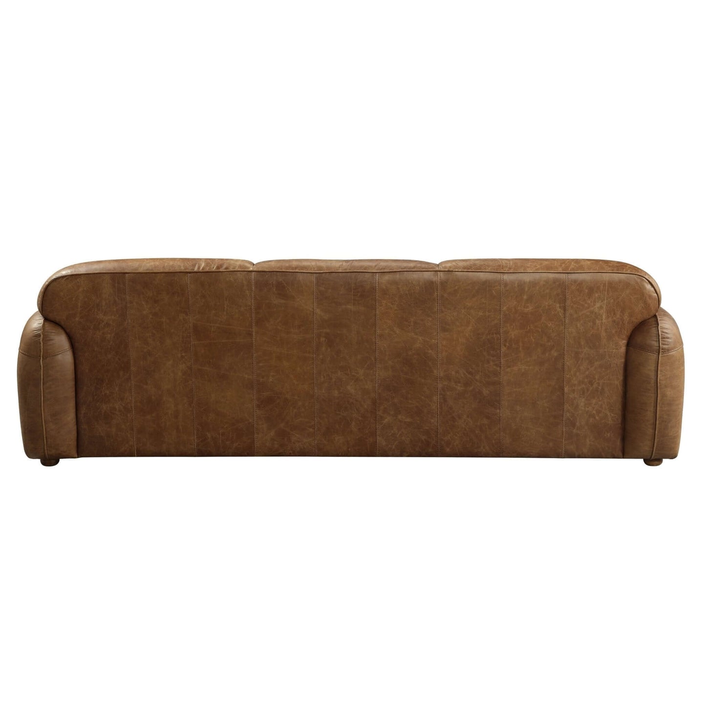 Rafer Genuine Top-Grain Leather Sofa Couch 95” - Revel Sofa 