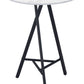 Rouen Round Marble Bar Table Top, White - Revel Sofa 