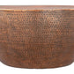 Sahara Metallic Round Coffee Center Table in Antique Bronze 36" - Revel Sofa 