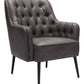 Tasmania MCM Button Tufted Accent Lounge Chair - Revel Sofa 