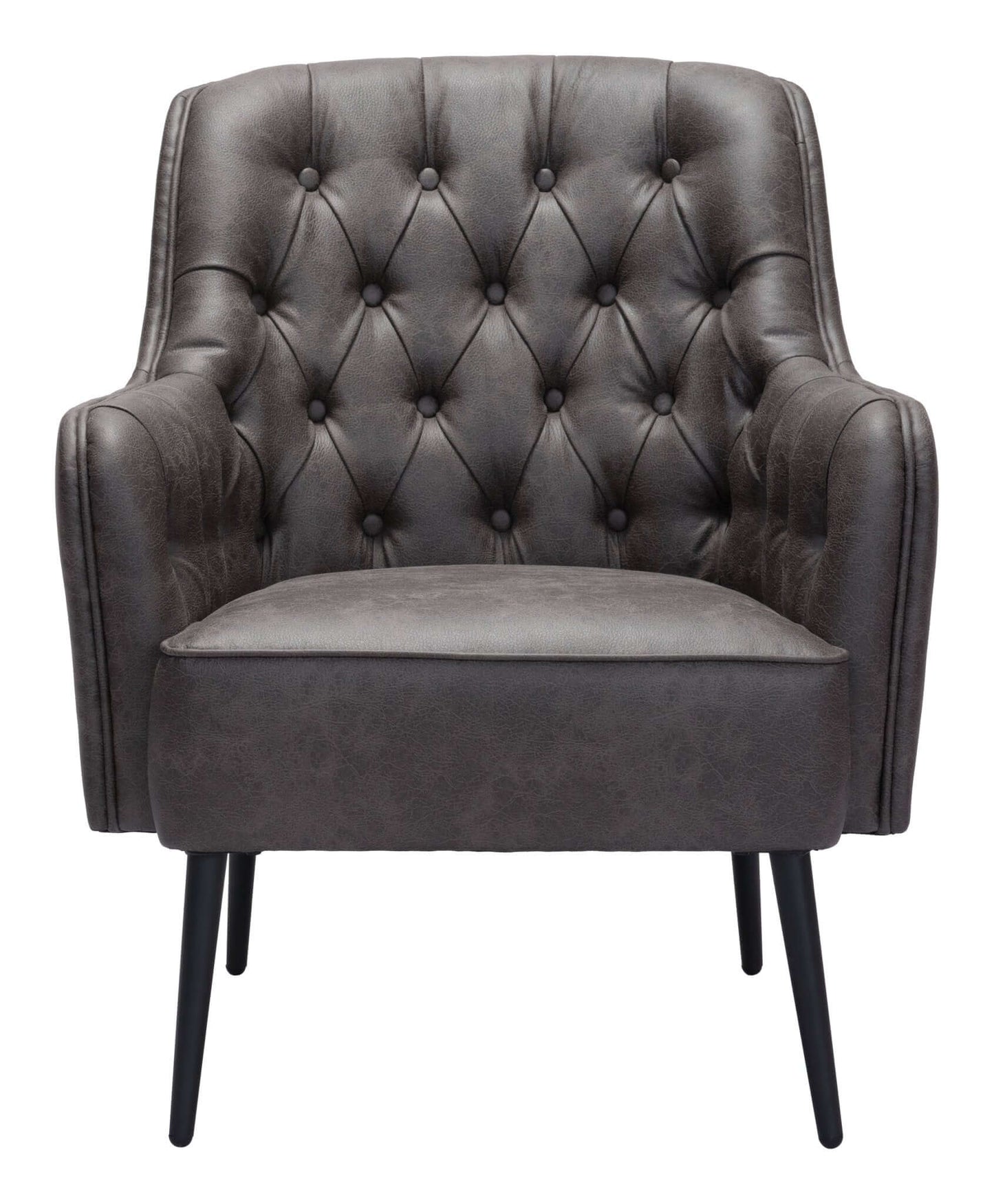 Tasmania MCM Button Tufted Accent Lounge Chair - Revel Sofa 
