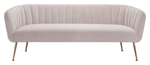 Deco Luxury Sofa in Color Beige or Gray 70” - Revel Sofa 
