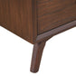 Walnut Solid Wood Seven Drawer Double Dresser 60" - Revel Sofa 